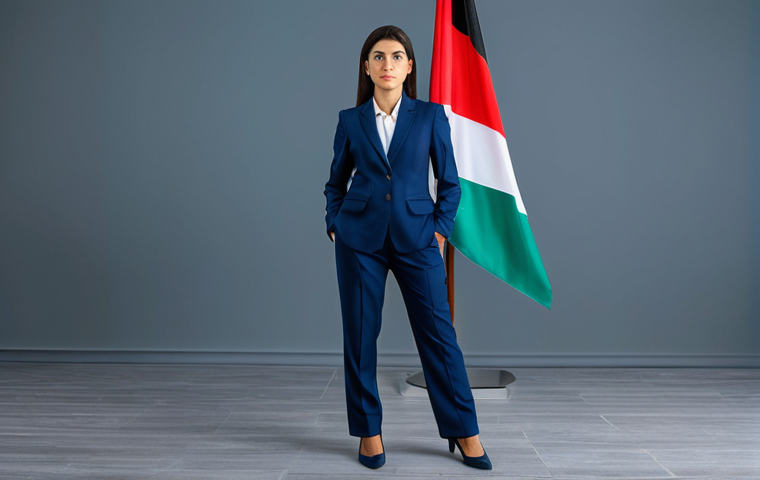 정책분석사 자격증 공부 비법 - **

"A professional female policy analyst in a modest, dark blue business suit, standing confidently...