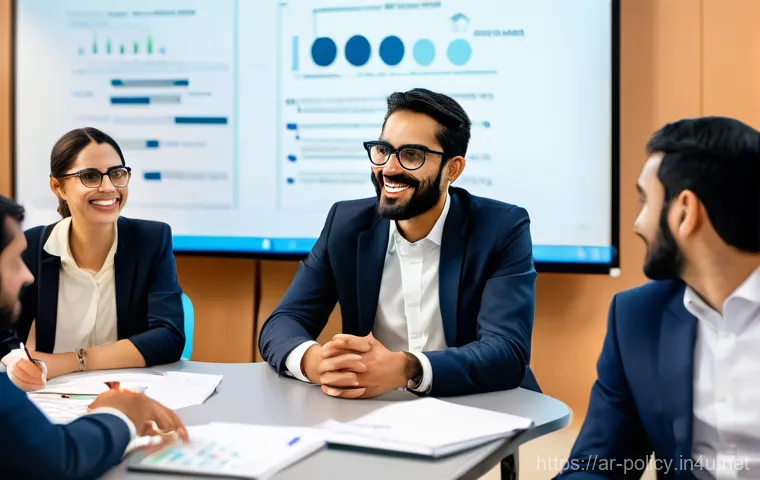 정책분석사와 직무 수행 능력 개발 - **AI-Powered Policy Insights:**
    "A female policy analyst of Arab descent, dressed in professiona...