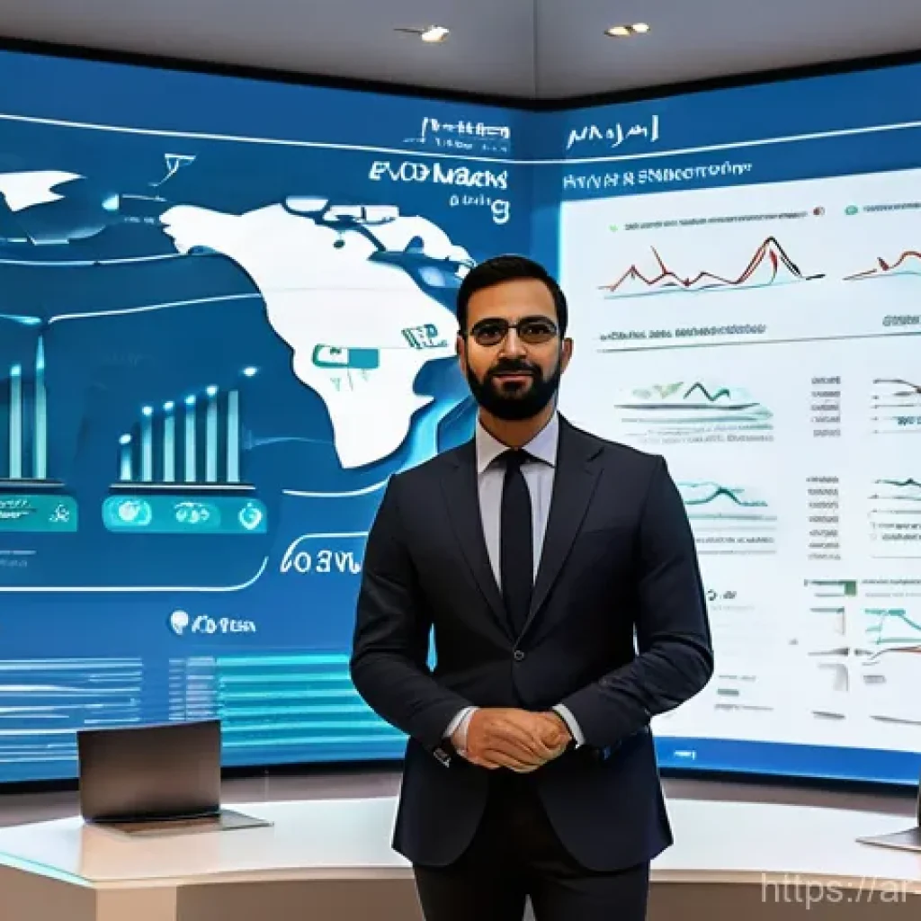 정책분석사와 직무 관련 트렌드와 혁신 사례 - **Prompt: "A futuristic, well-lit collaborative workspace, showcasing a diverse male policy analyst ...