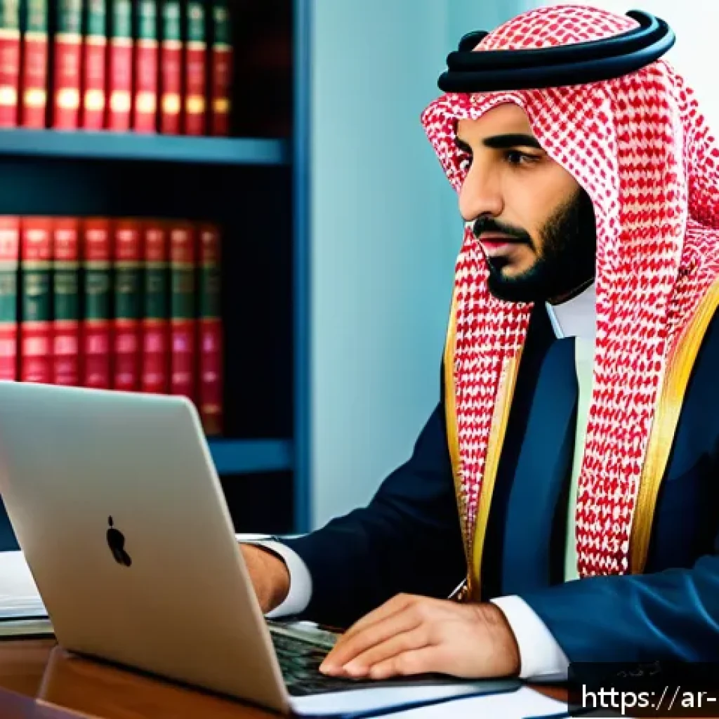 정책분석사 직업 만족도 조사 - A professional Middle Eastern political analyst working in a modern, well-lit office decorated with ...